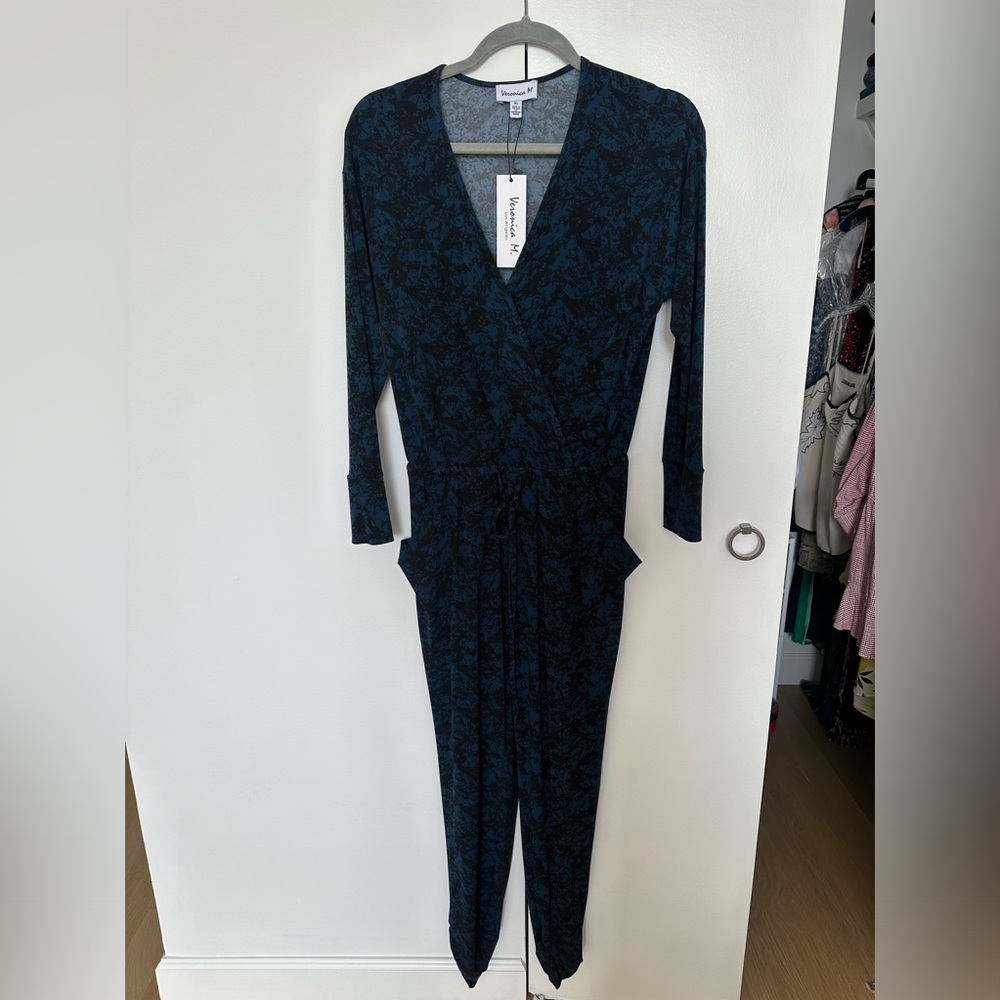 Veronica M cotton stretch jumpsuit